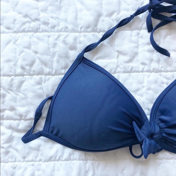 Blue bikini top - Picture 2 of 3